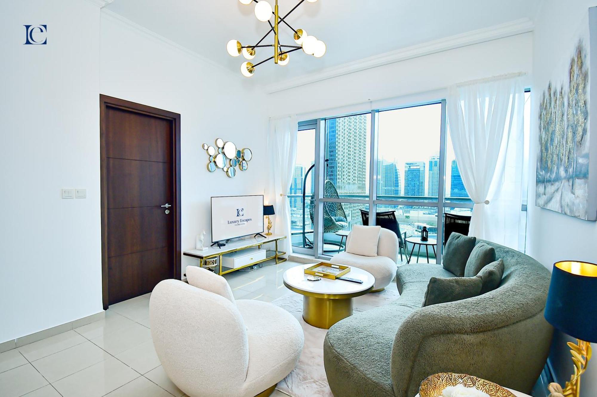 Luxury Escapes - Marina Views 1Br Apartments - Bay Central Dubai Marina Luaran gambar